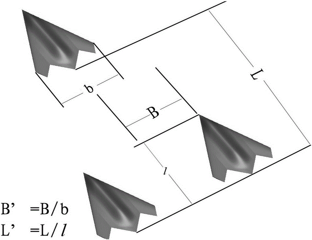 Trailing vortex field transfer based numerical simulation method for multi-aircraft flight formation