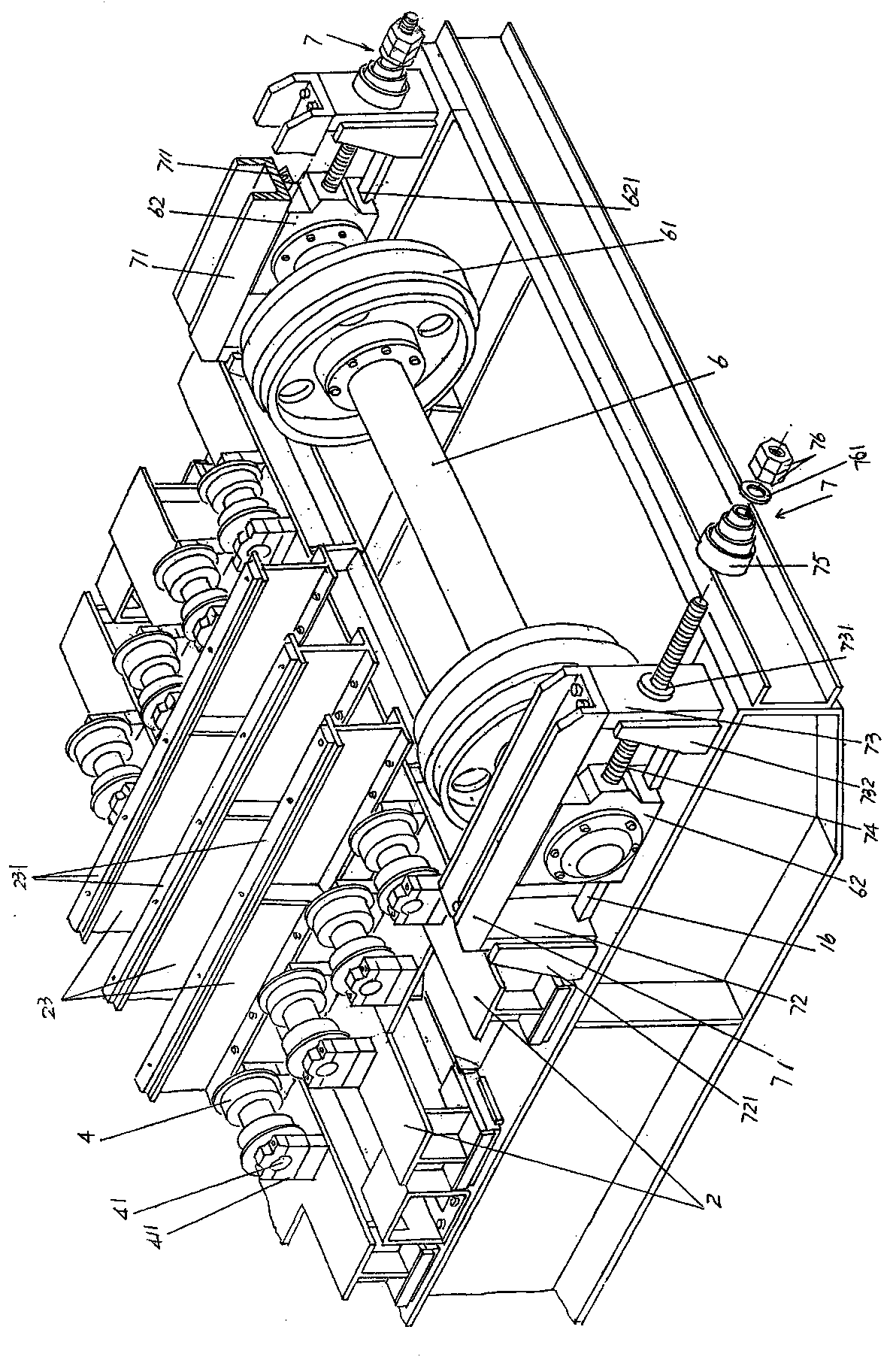 Heavy type plate feeder