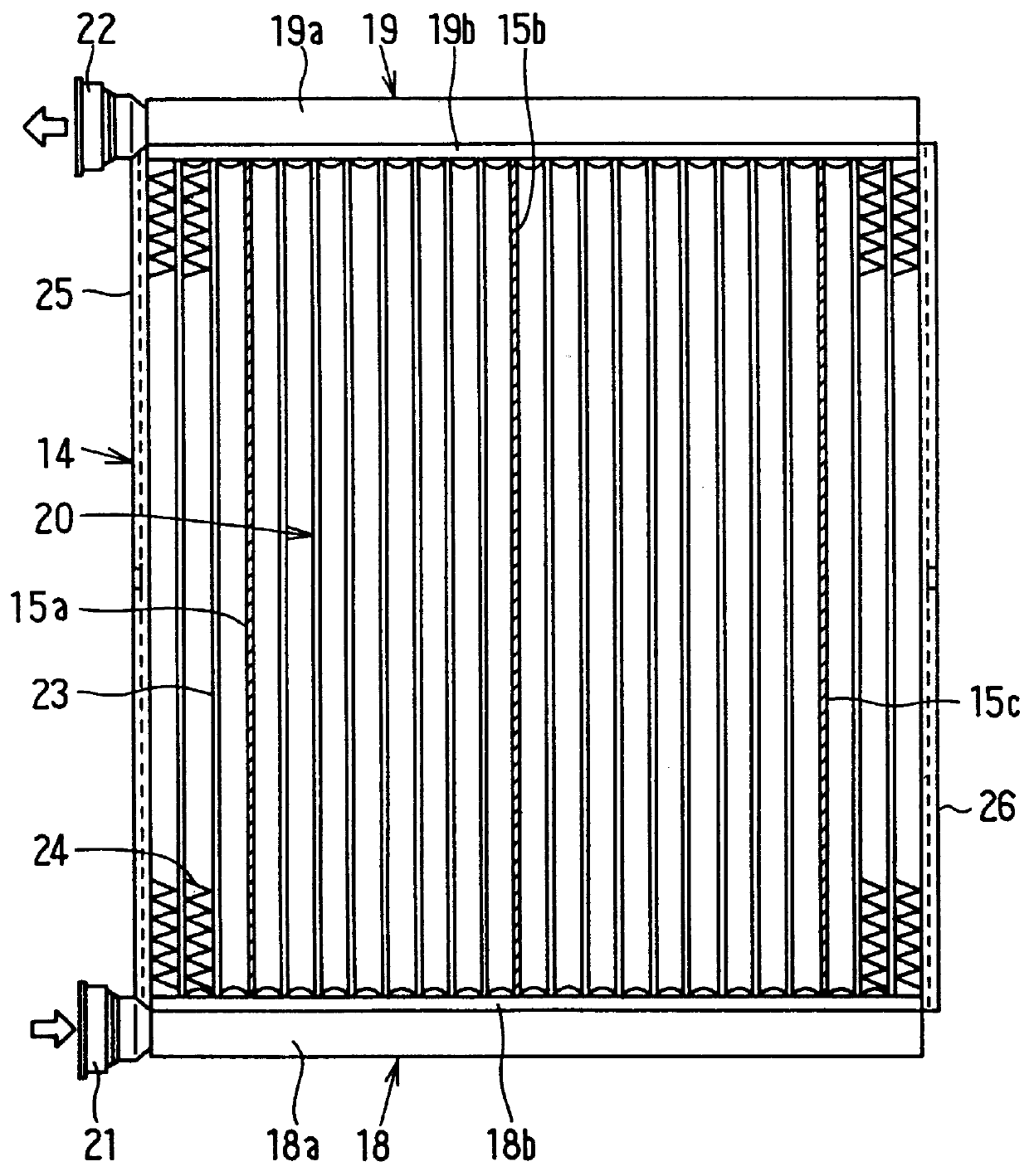 Air conditioning apparatus having electric heating member integrated with heat exchanger