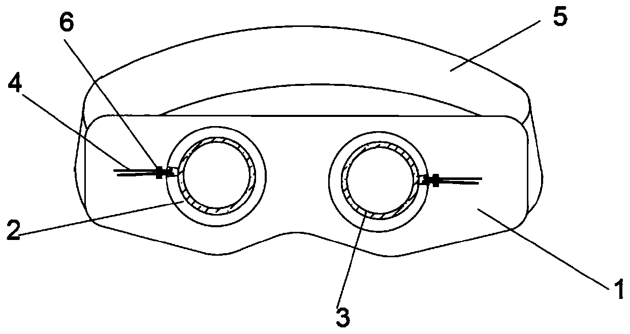 Therapy health-care method for eyes through ginger, moxa fire and ceramics and eyepatch for coordinative use with therapy health-care method