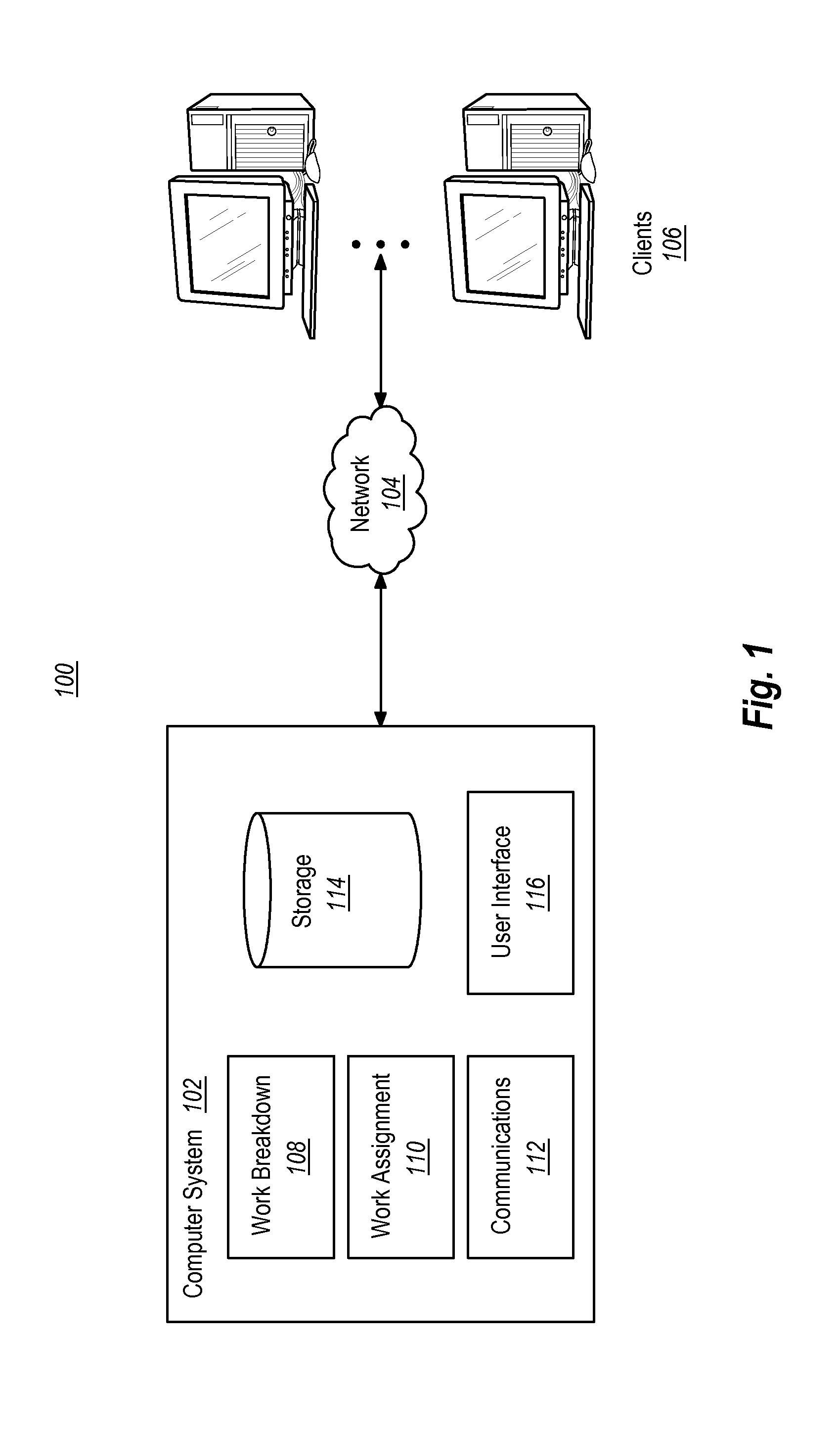 Self-contained web-based communications platform for work assignments