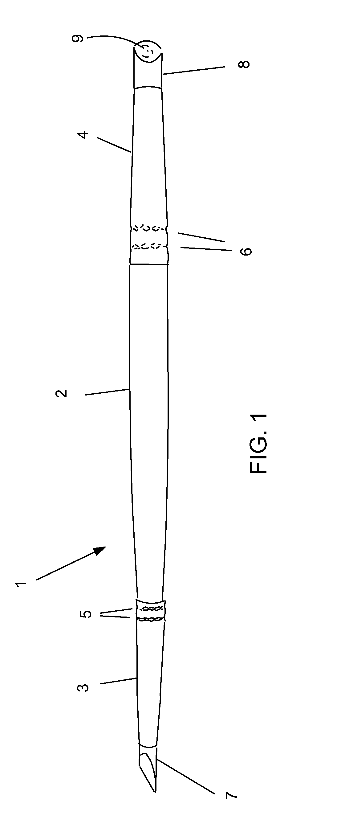 Make up applicator with oppositely attached flexible, nonporous tips