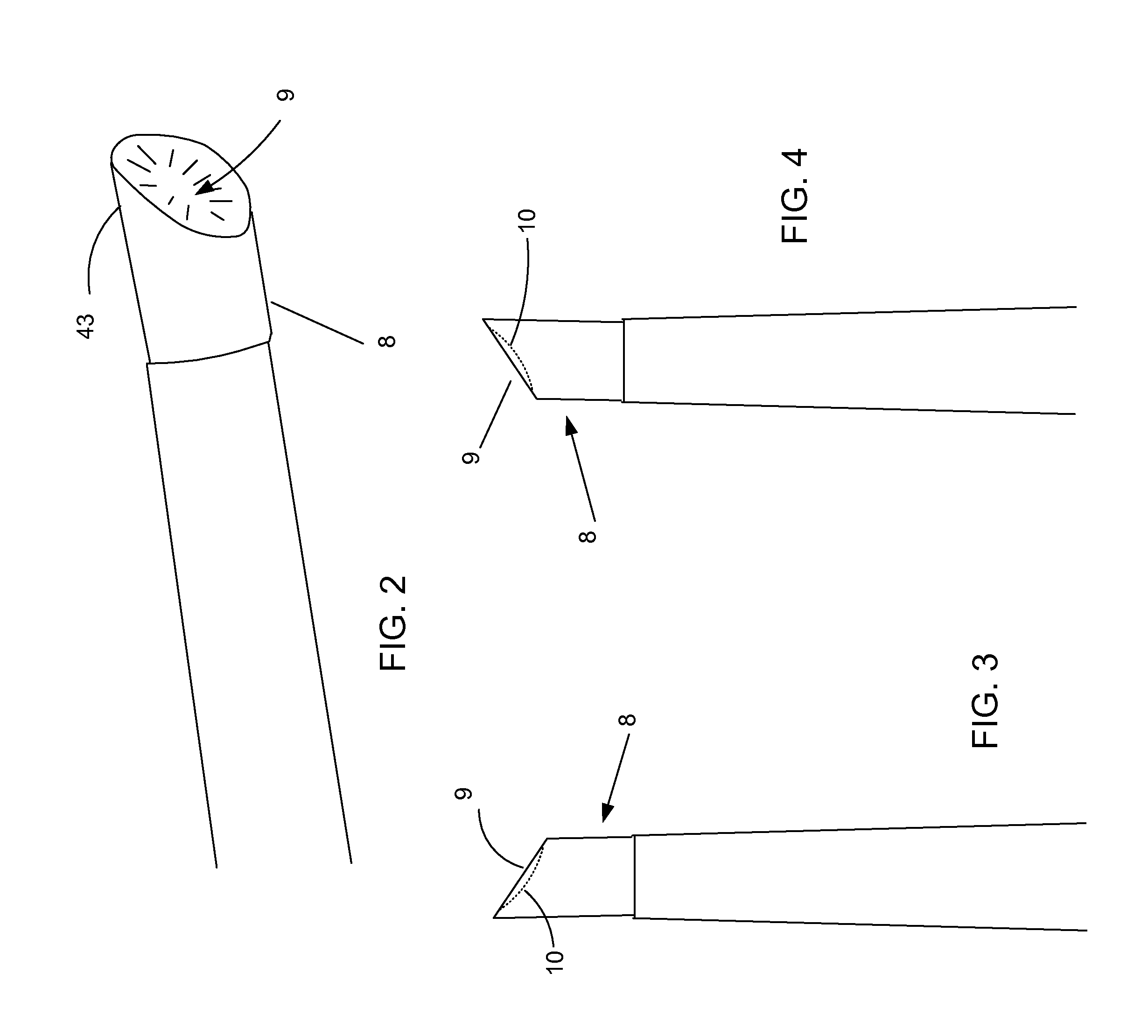 Make up applicator with oppositely attached flexible, nonporous tips