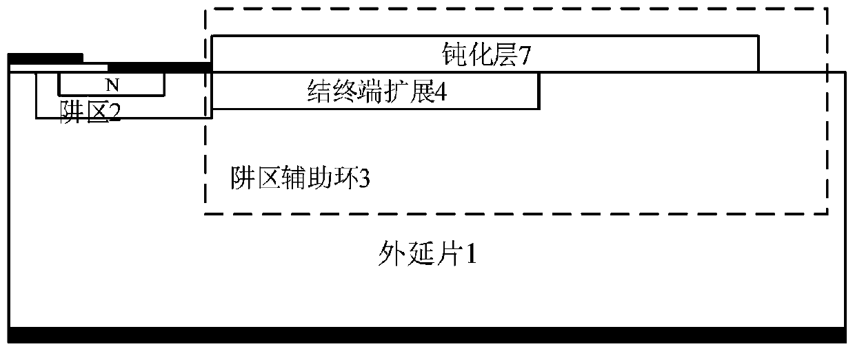 Silicon carbide semiconductor device terminal and manufacturing method thereof