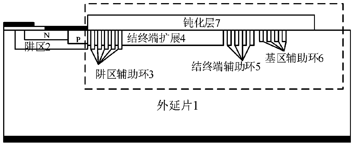 Silicon carbide semiconductor device terminal and manufacturing method thereof