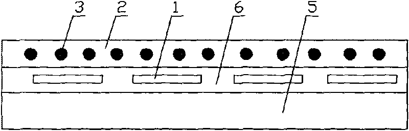 Color battery assembly with downward-transfer function for spectrum