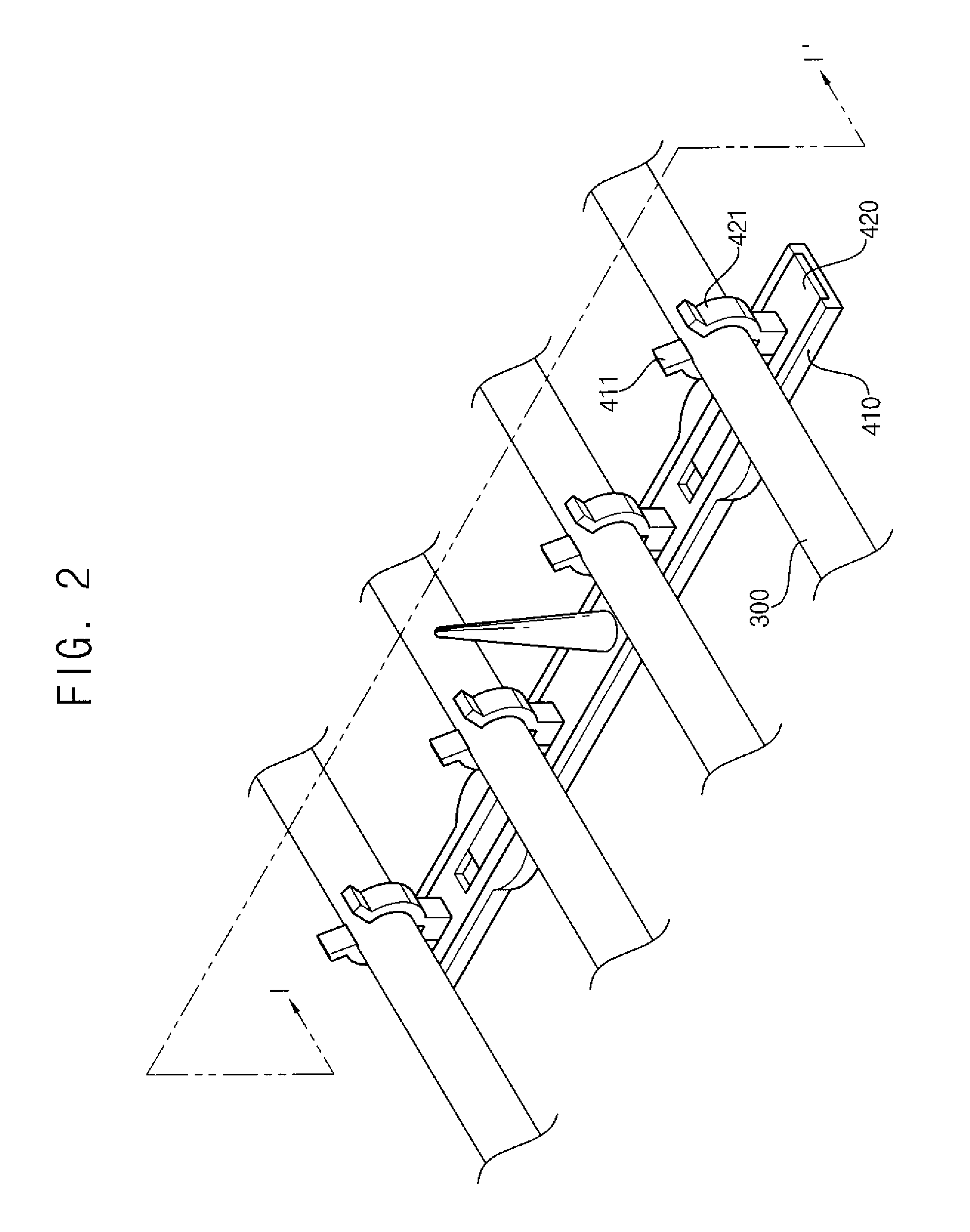 Lamp fixing member, backlight assembly having the same and liquid crystal display apparatus having the same