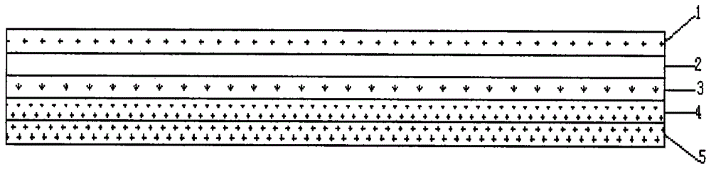 Neutron radiation protective clothing material and preparation method