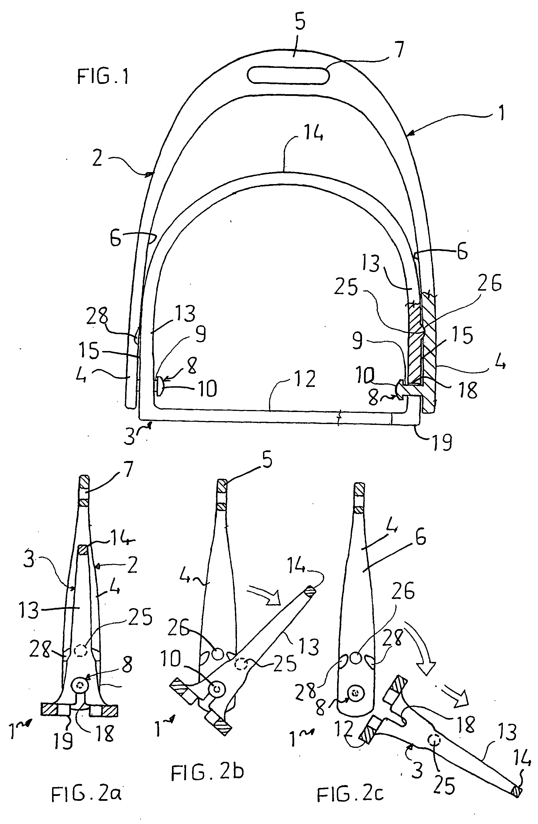 Safety stirrup