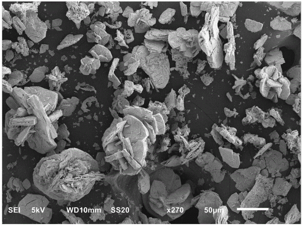 Eu3+doped tantalite red fluorescent powder and preparing method and application