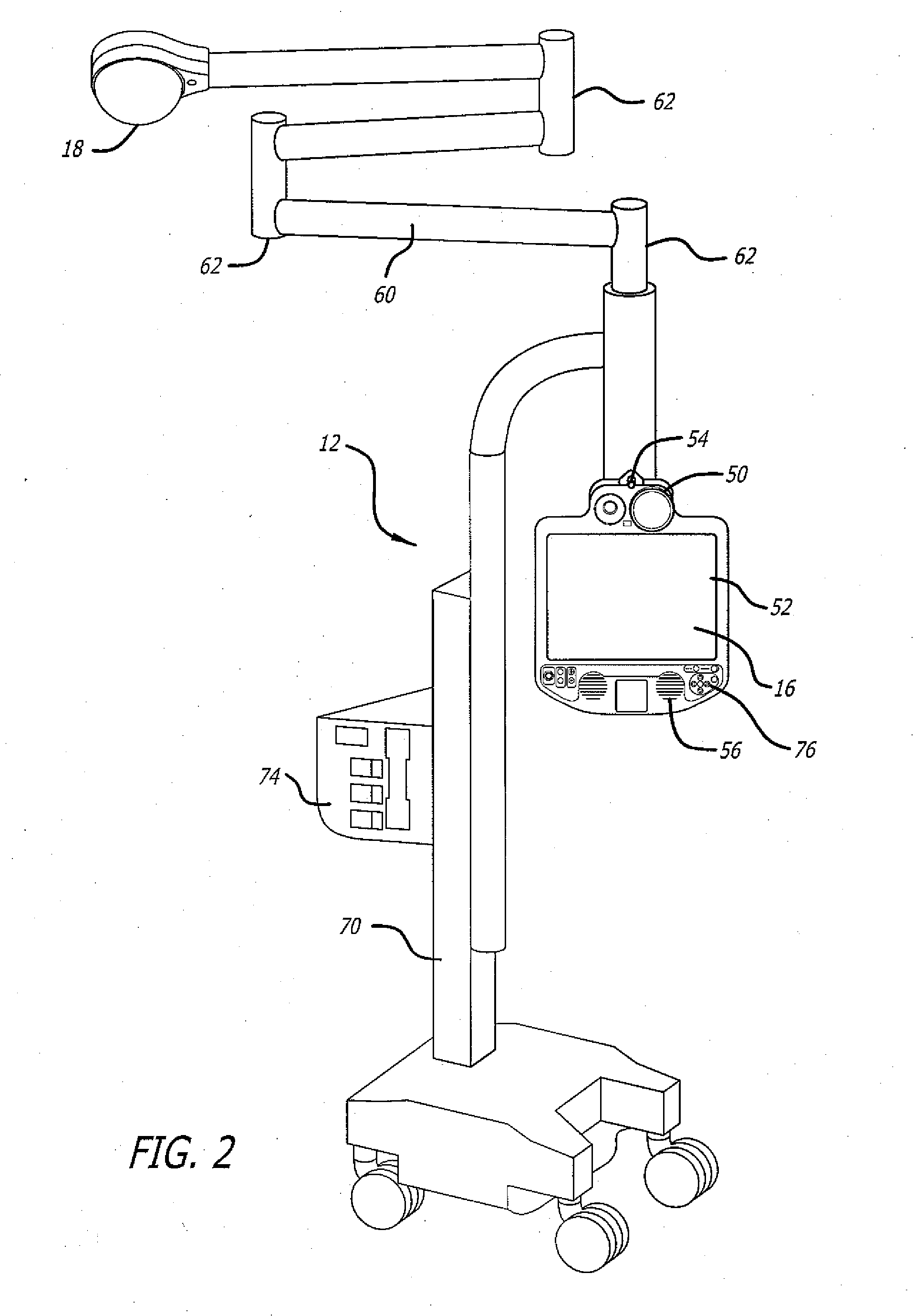 Remote presence system including a cart that supports a robot face and an overhead camera