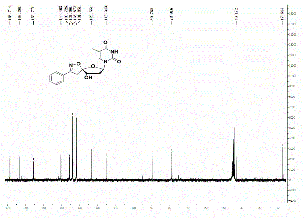 Five-membered heterocycle modified 4'-spiro nucleoside compounds and application in virus resistance