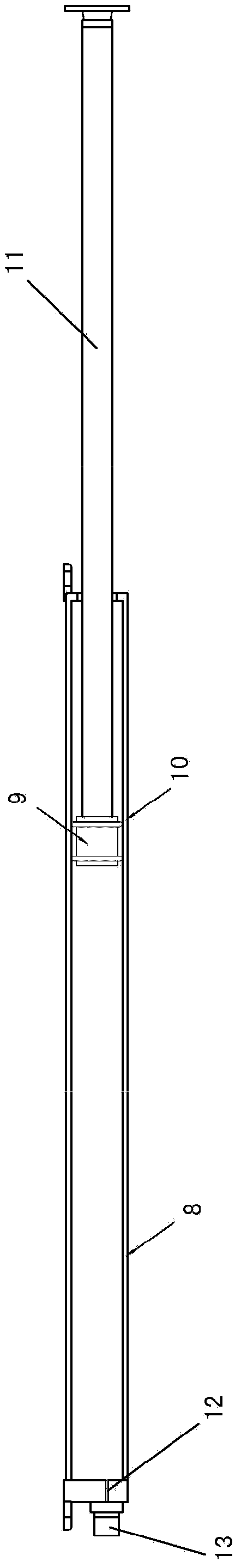 Sliding door pulling and buffering device