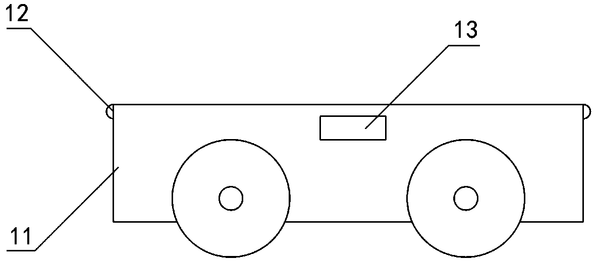 Transformer substation inspection robot with sub-machine and application method thereof