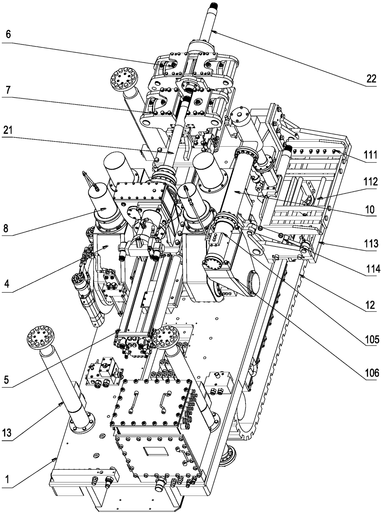 Full-automatic underground drill rig