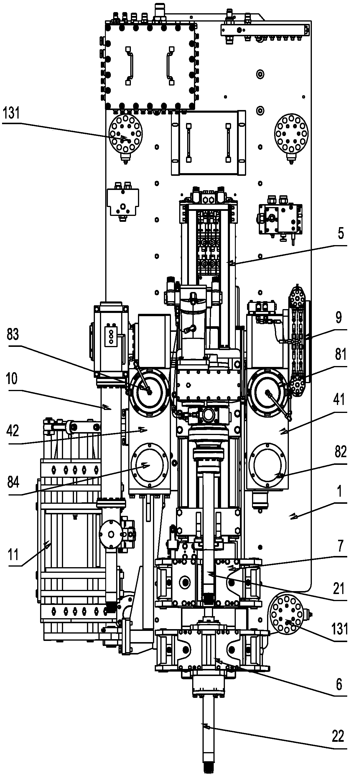 Full-automatic underground drill rig