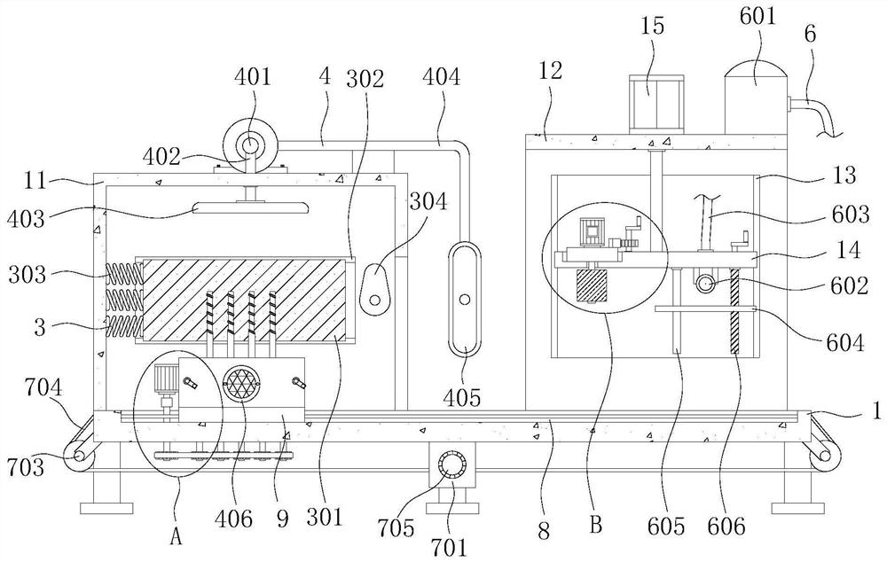 Grinding device for production of threaded cutter for woodworking