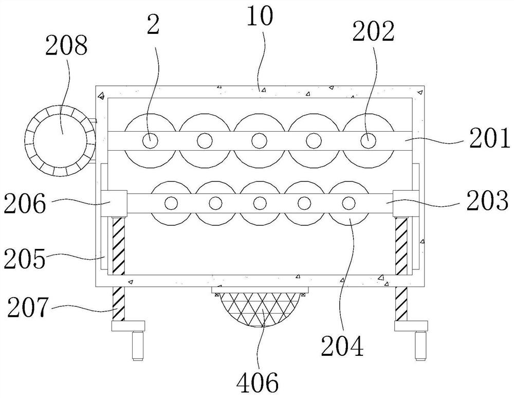 Grinding device for production of threaded cutter for woodworking