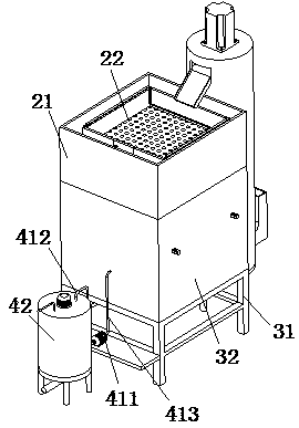 Waste recovery device for biotechnology pharmacy