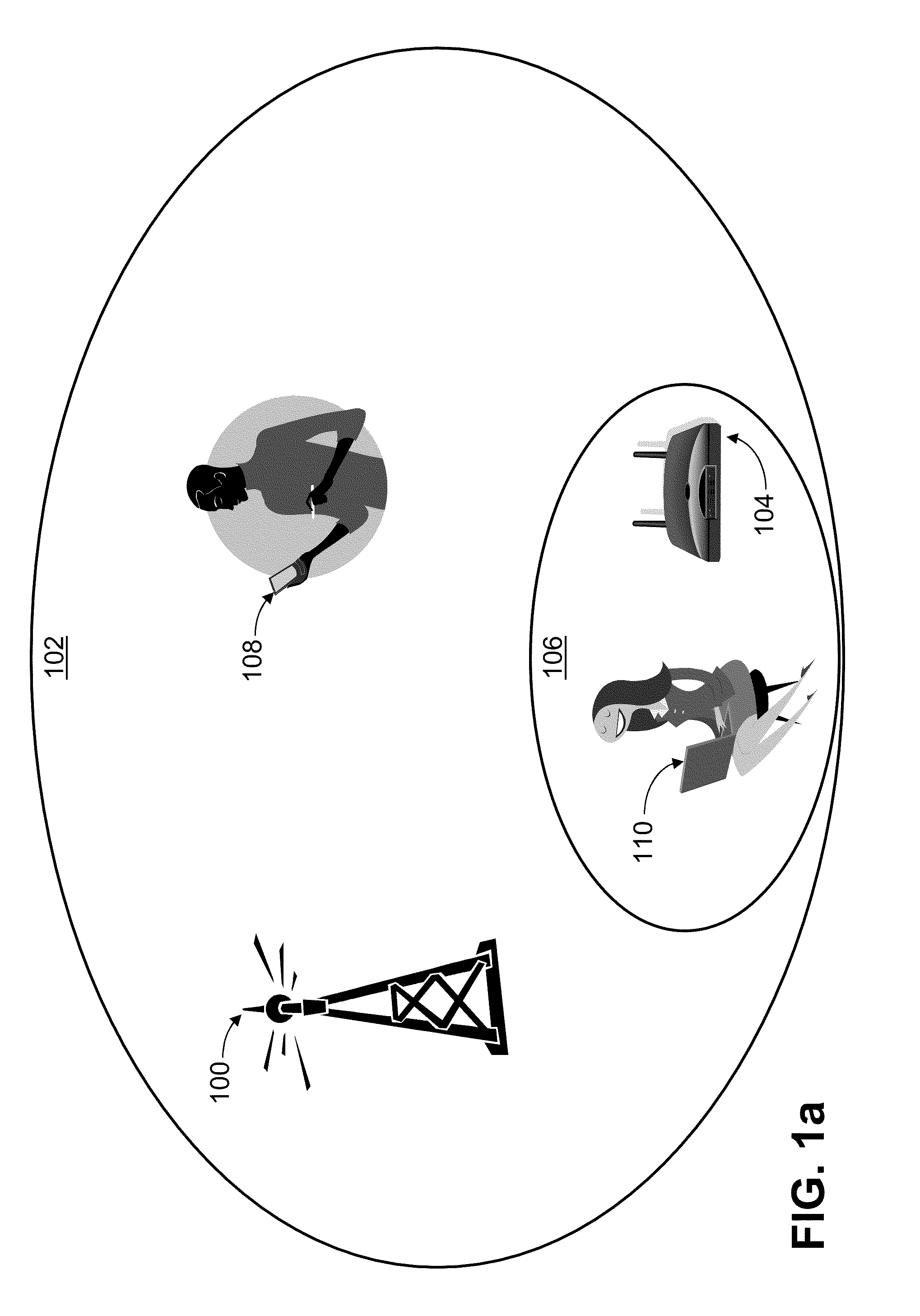 In a radio network environment, reducing interference among overlapping cells