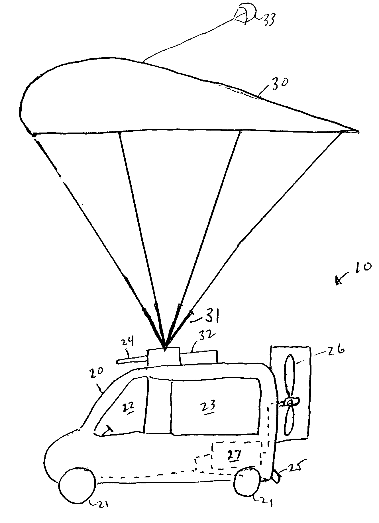 Multimodal, deployable vehicle