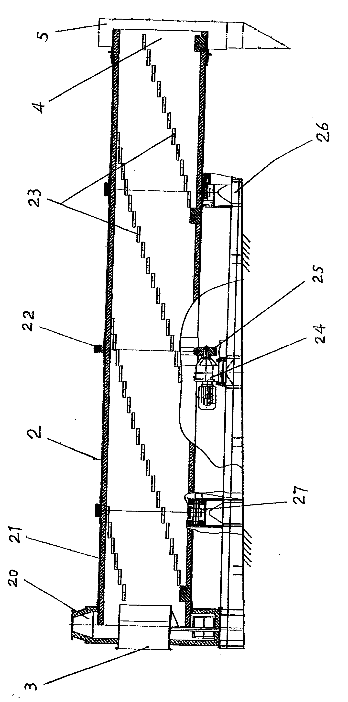 Double-loop double-pyrogenation incinerator for garbage harmless treatment and its usage method