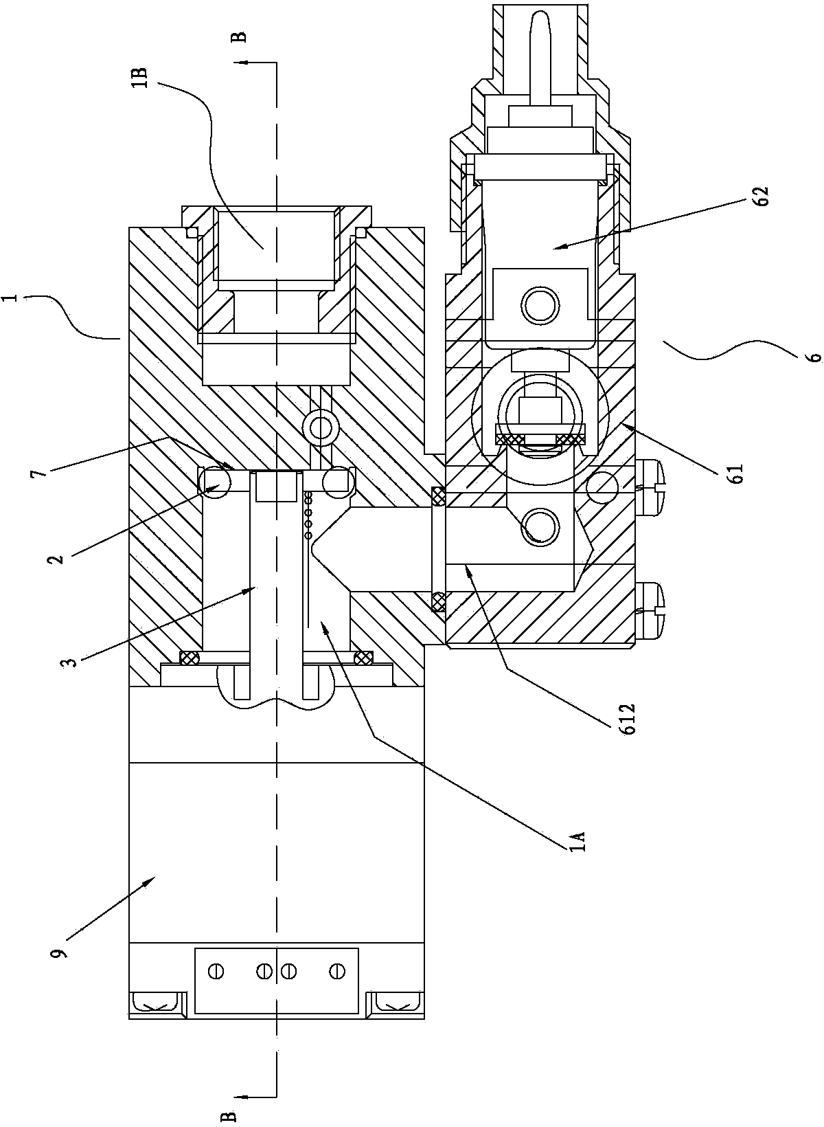 Gas valve of stove burner