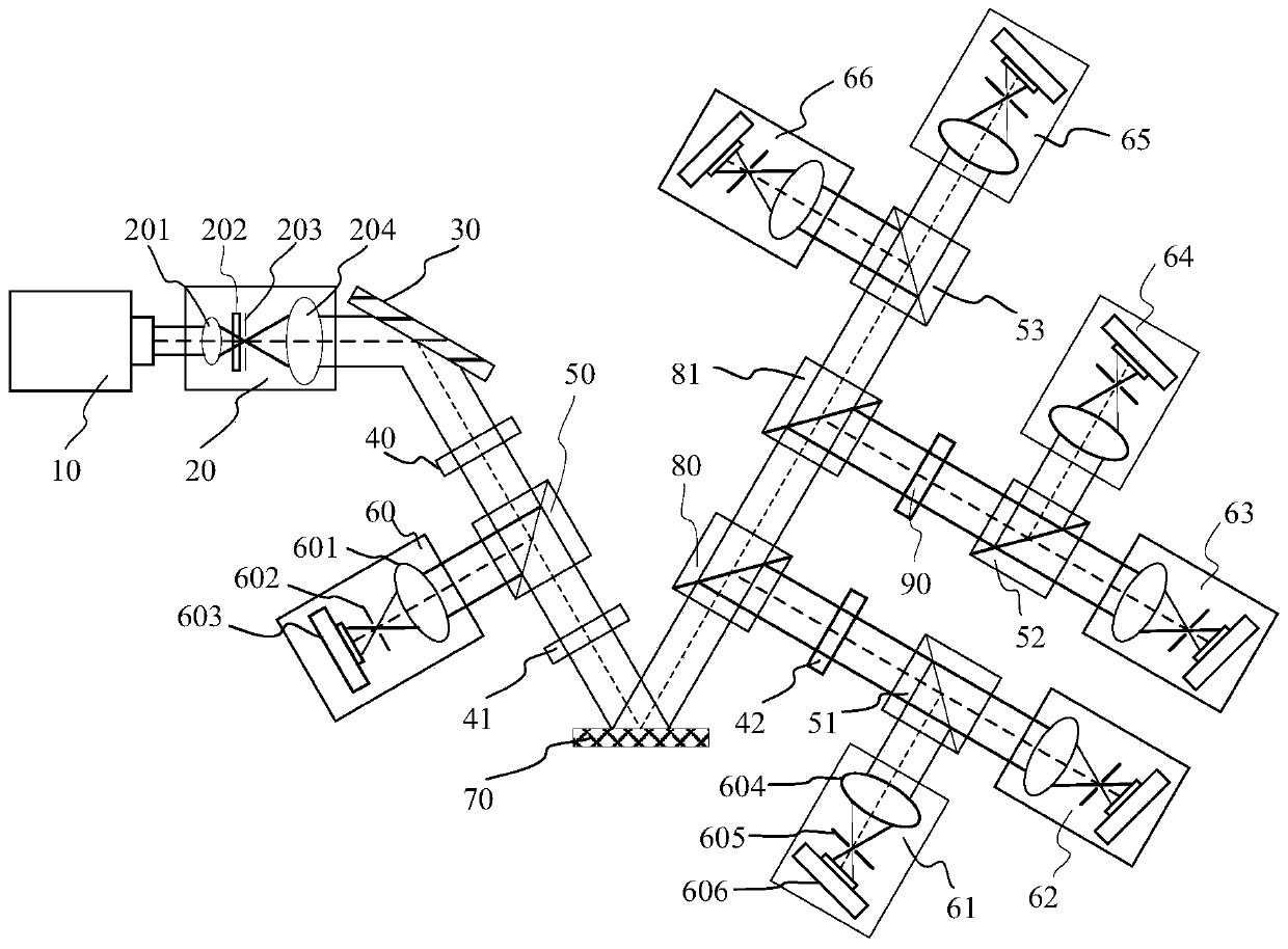 A large-area dynamic measurement device and method for the preparation process of nano-films