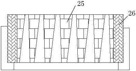 Wall surface cleaning device for wallpaper pasting system