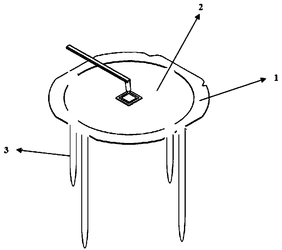 A tooling and a method for cleaning a CMOS image sensor circuit