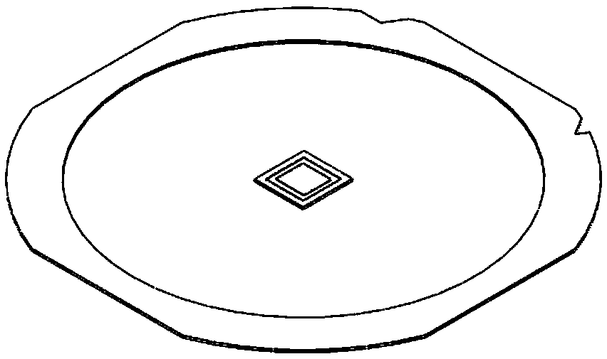 A tooling and a method for cleaning a CMOS image sensor circuit