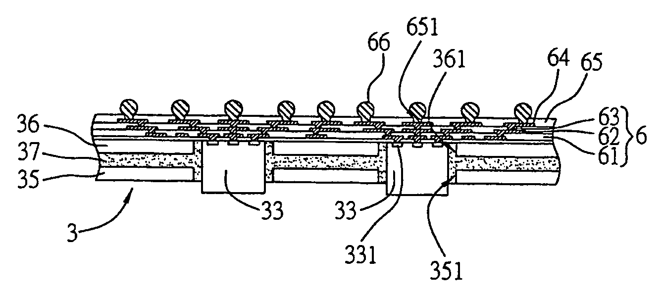 Carrying structure of electronic components