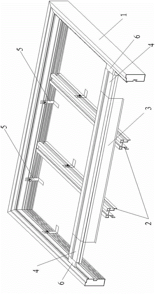 Solar panel roof installation structure and installation method thereof