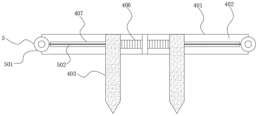 Perforating device for conductive shoe production