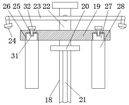 Landscape plant climbing device for science and technology park