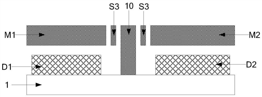 A micro-electromechanical two-axis gyroscope