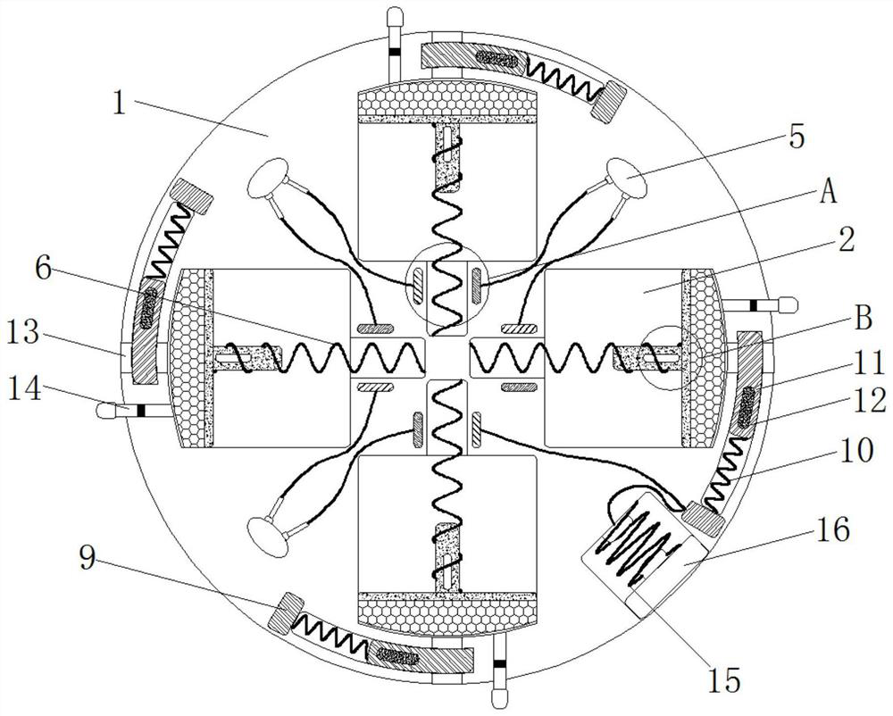 Sewage treatment sampling device for automatic step-by-step sampling