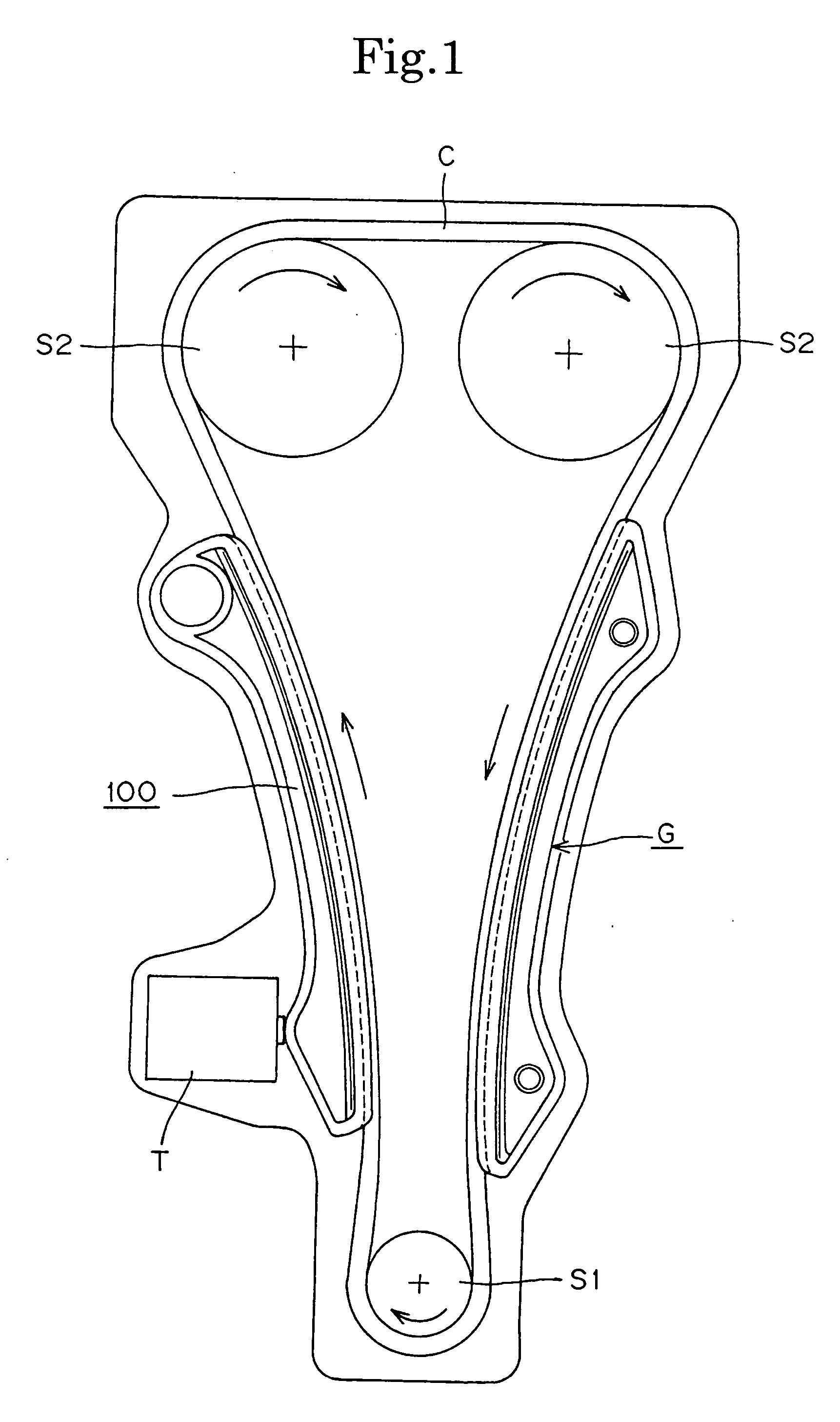 Guide for transmission device