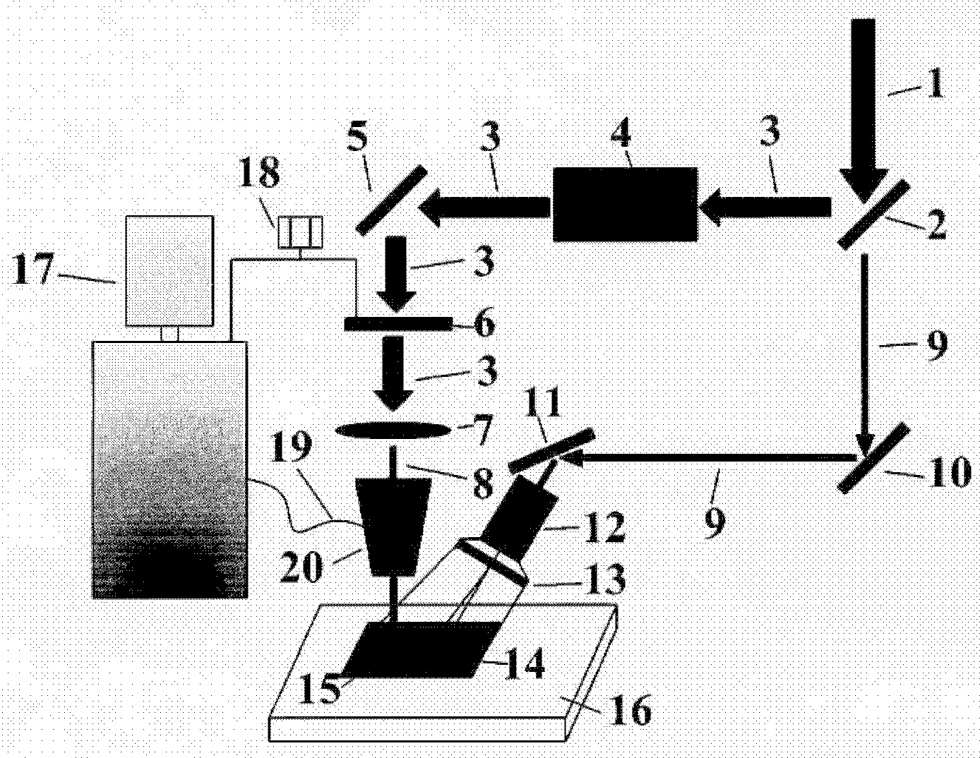 Method for realizing near-net-shape forming of ceramic structure by laser beam