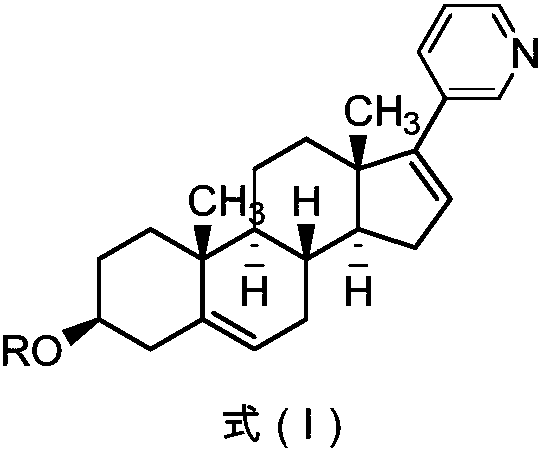 Abiraterone acetate preparation method