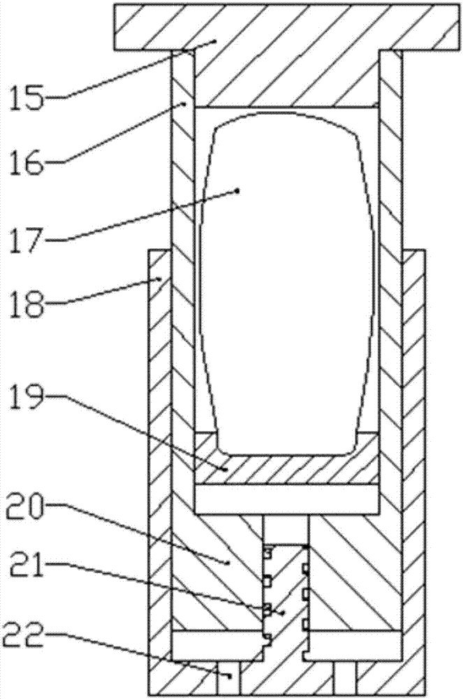 Composite multi-cylinder-linkage buffer and application thereof