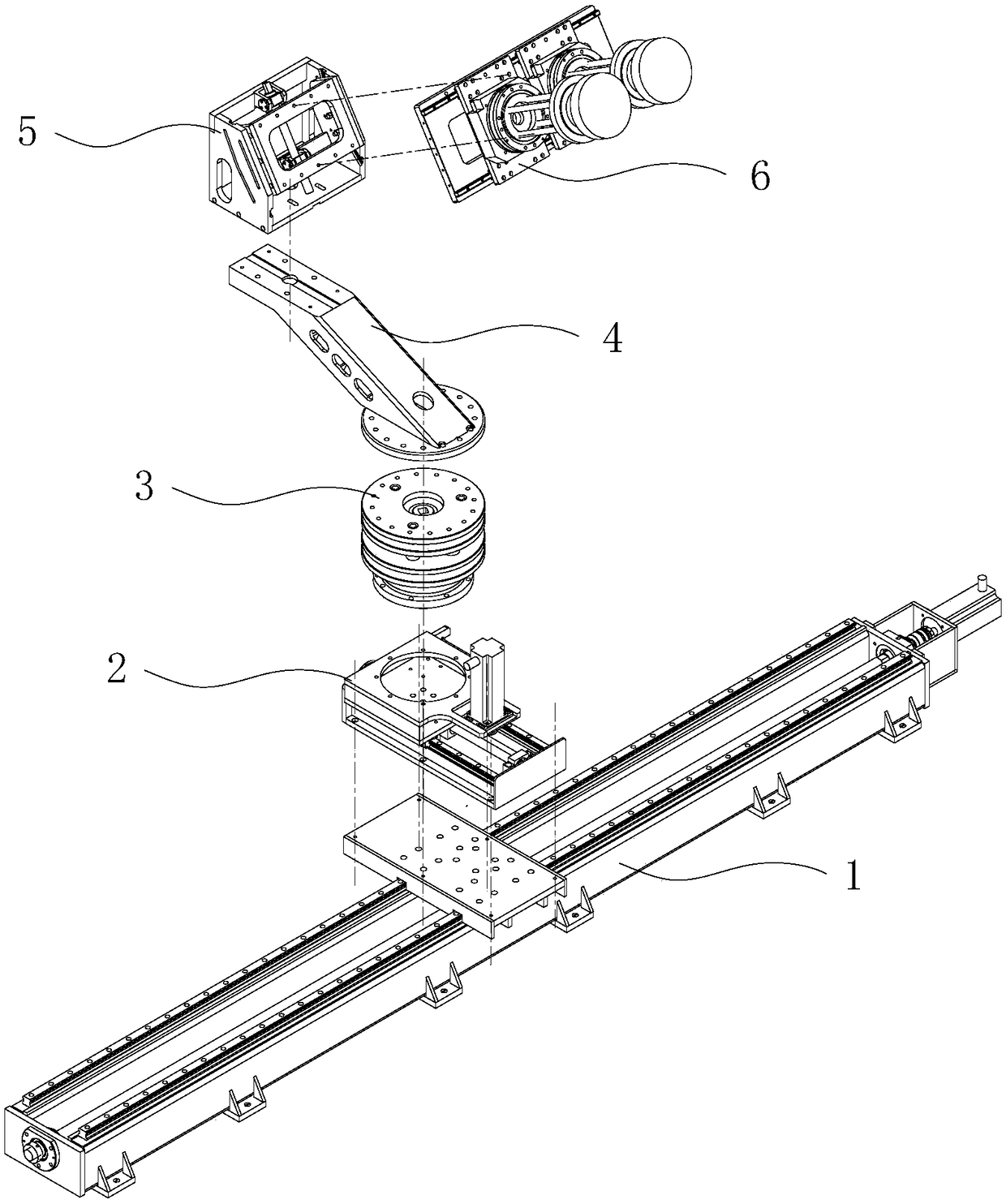 A Feed Source Positioning and Defocusing Device for Compact Field Measurement