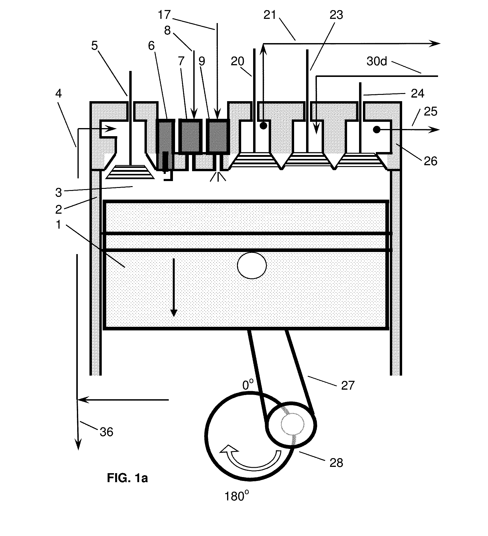 High Thermal Efficiency Six Stroke Internal Combustion Engine with Heat Recovery