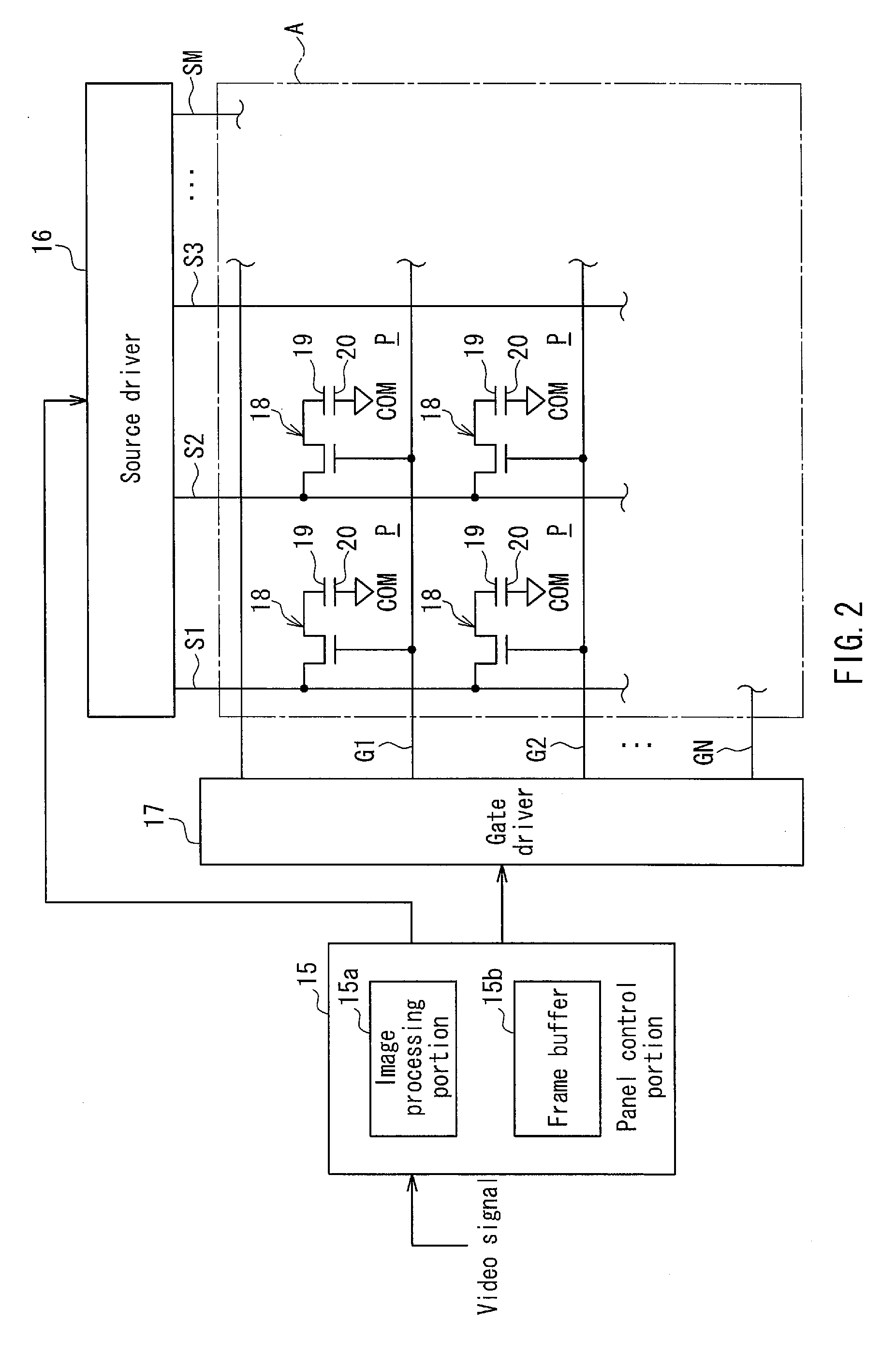 Semiconductor device, active matrix substrate, and display device