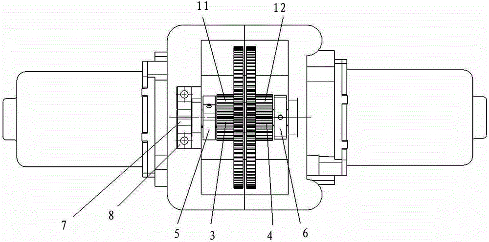 Gear-shifting drum interlocking mechanism of automatic gearbox