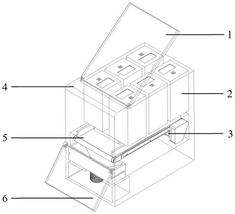 Intelligent reminding medicine box capable of dispensing distributing medicines