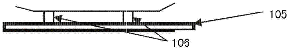 Medical body position keeping belt fixing device