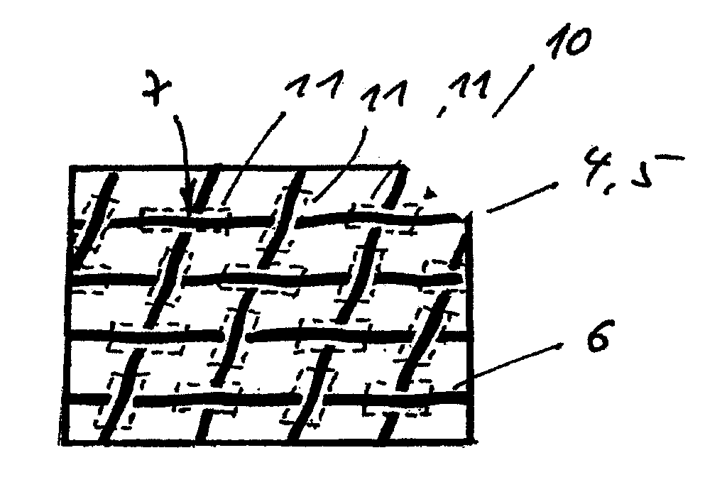 Chip card inlay for contact-activated and contactlessly activated chip cards