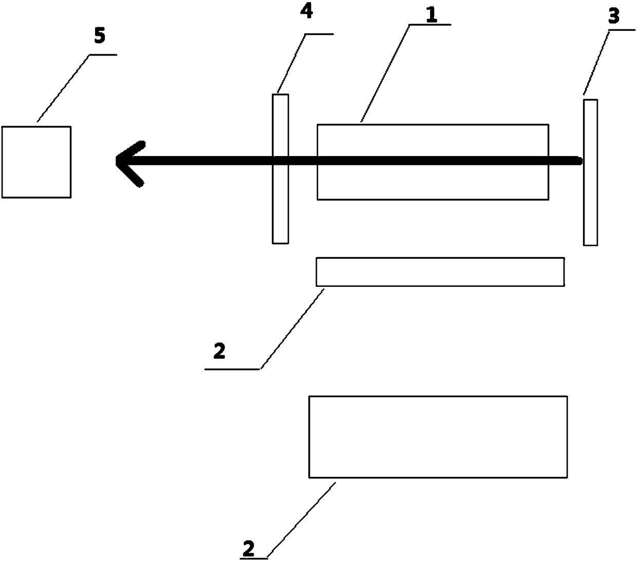 Praseodymium samarium thulium-codoped visible laser crystal material preparation method