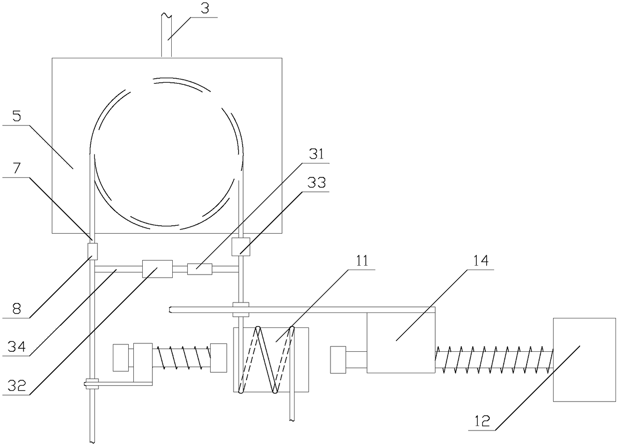 Meter with protection function and good heat dissipation effect